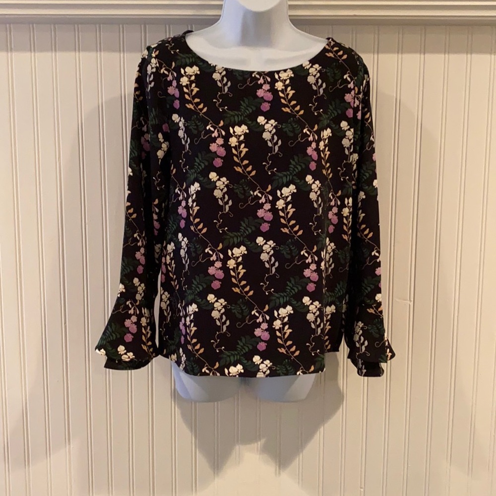 Ann Taylor Floral Blouse